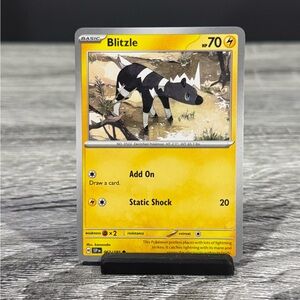 Pokémon | Surging Sparks #062/191: Blitzle (2024) - Collectible Trading Card